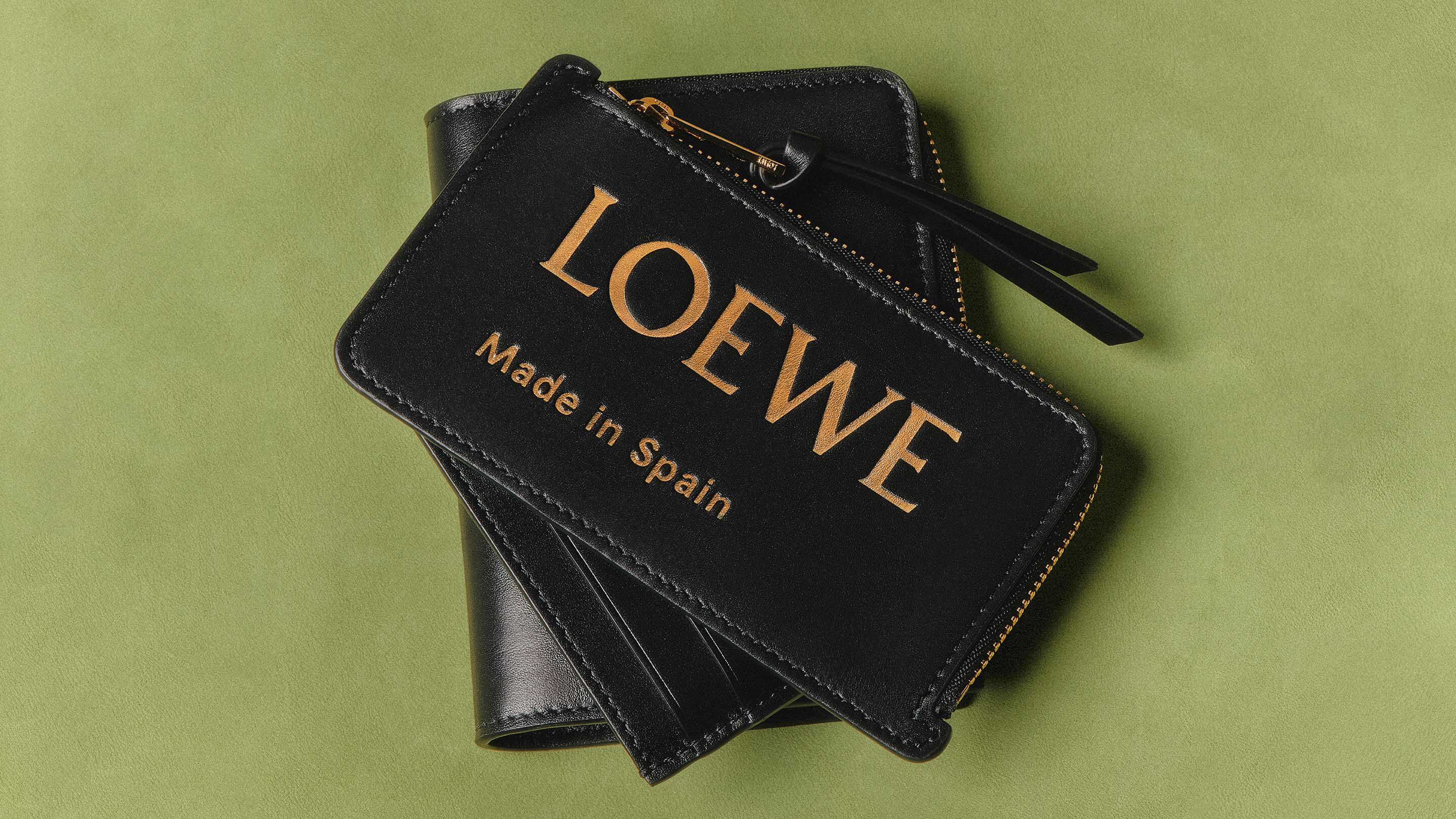 Tarjetero outlet loewe hombre